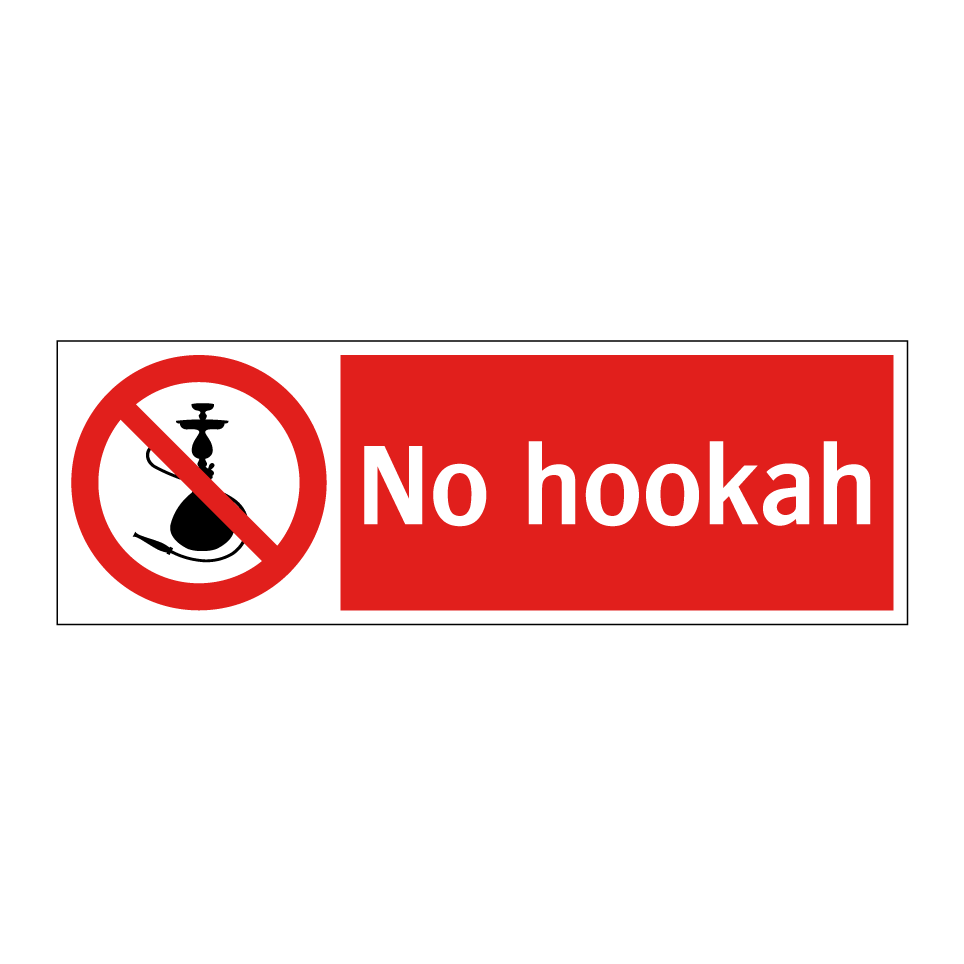 No hookah