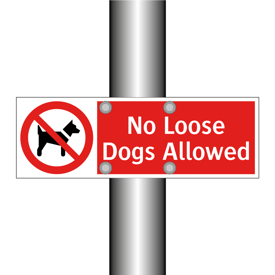No Loose Dogs Allowed