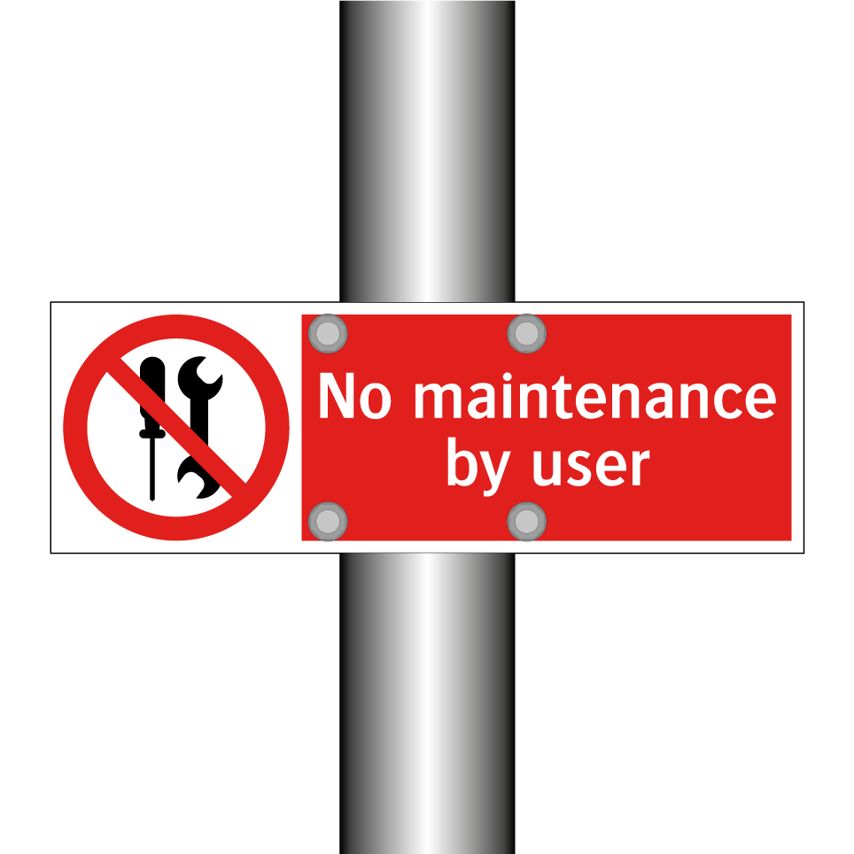 No maintenance by user