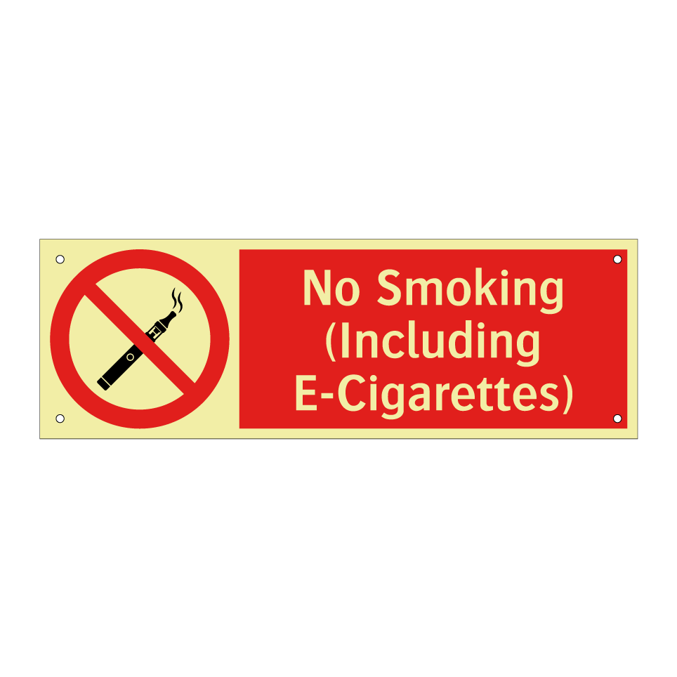 No Smoking (Including E-Cigarettes)