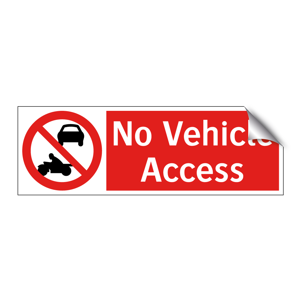 No Vehicle Access