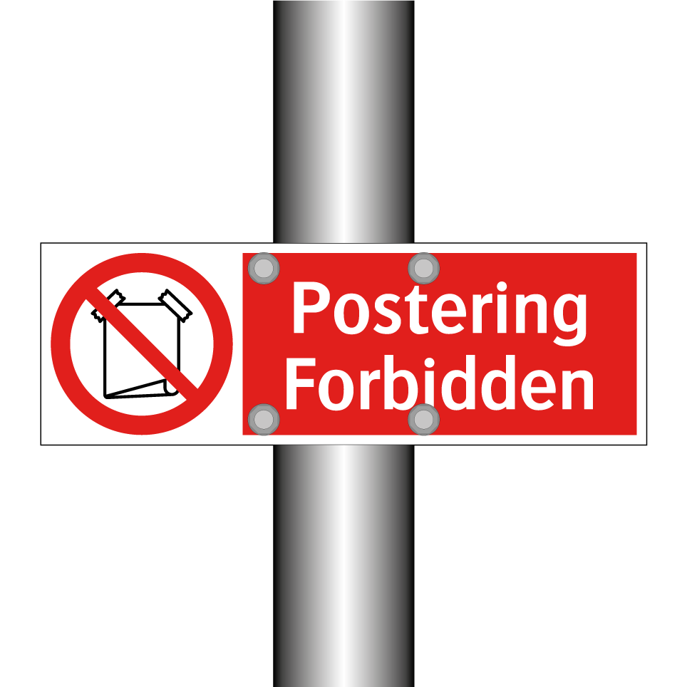 Postering Forbidden