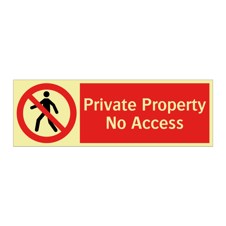 Private Property No Access