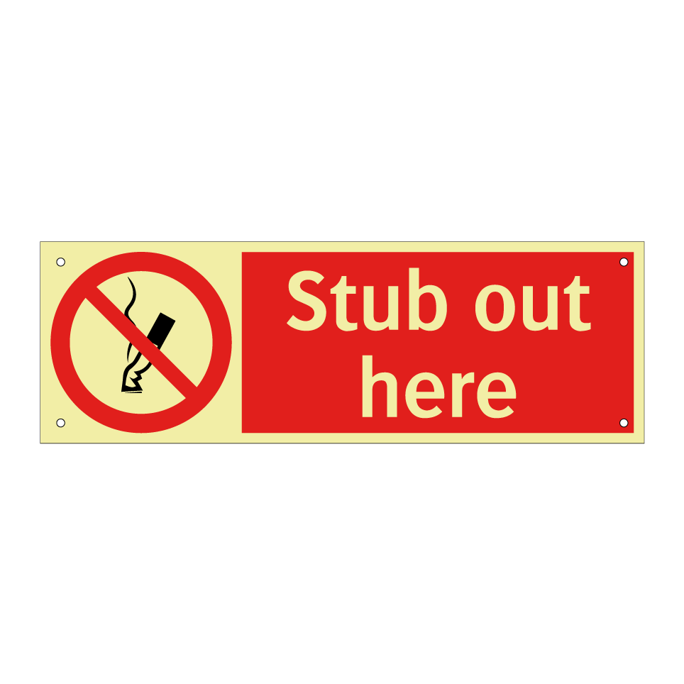 Stub out here