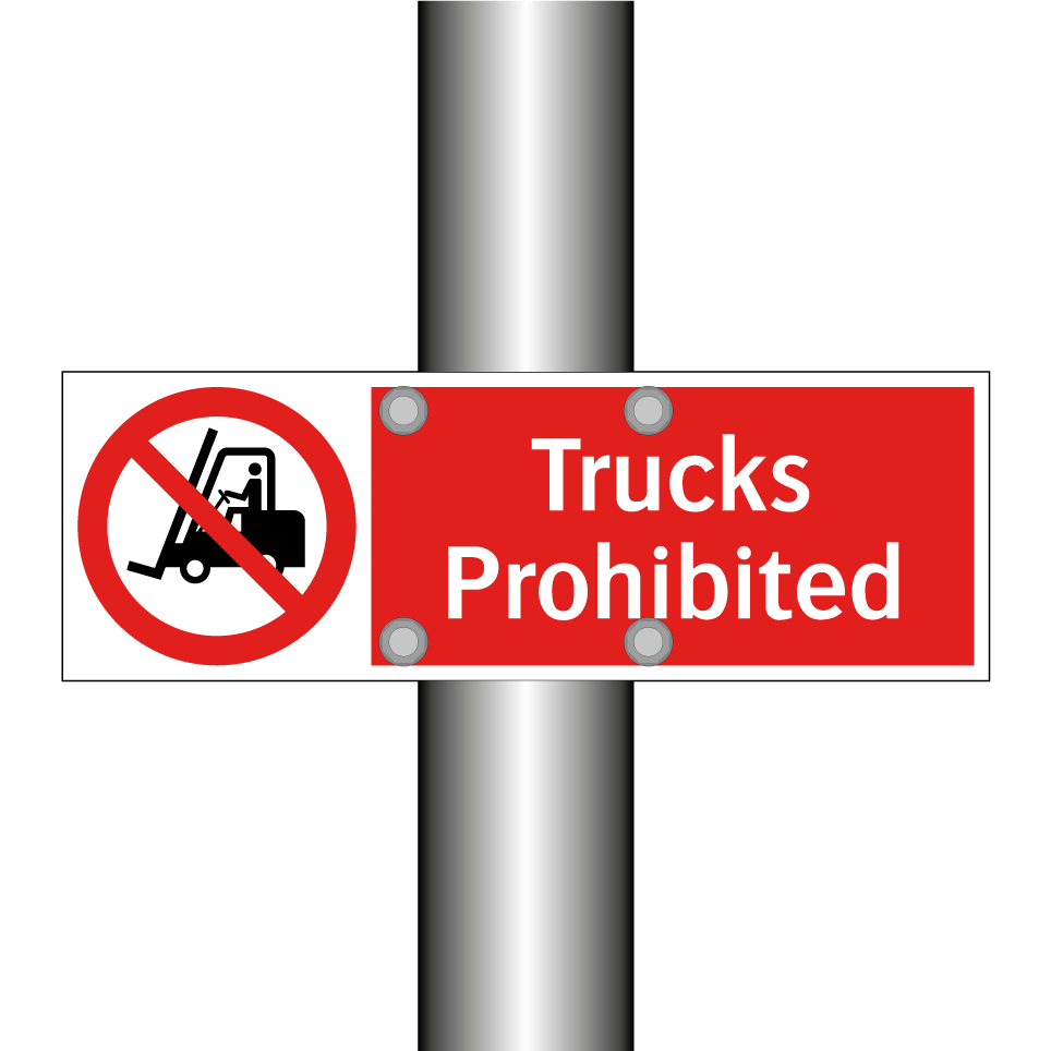Trucks Prohibited