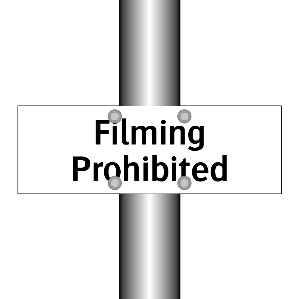 Filming Prohibited