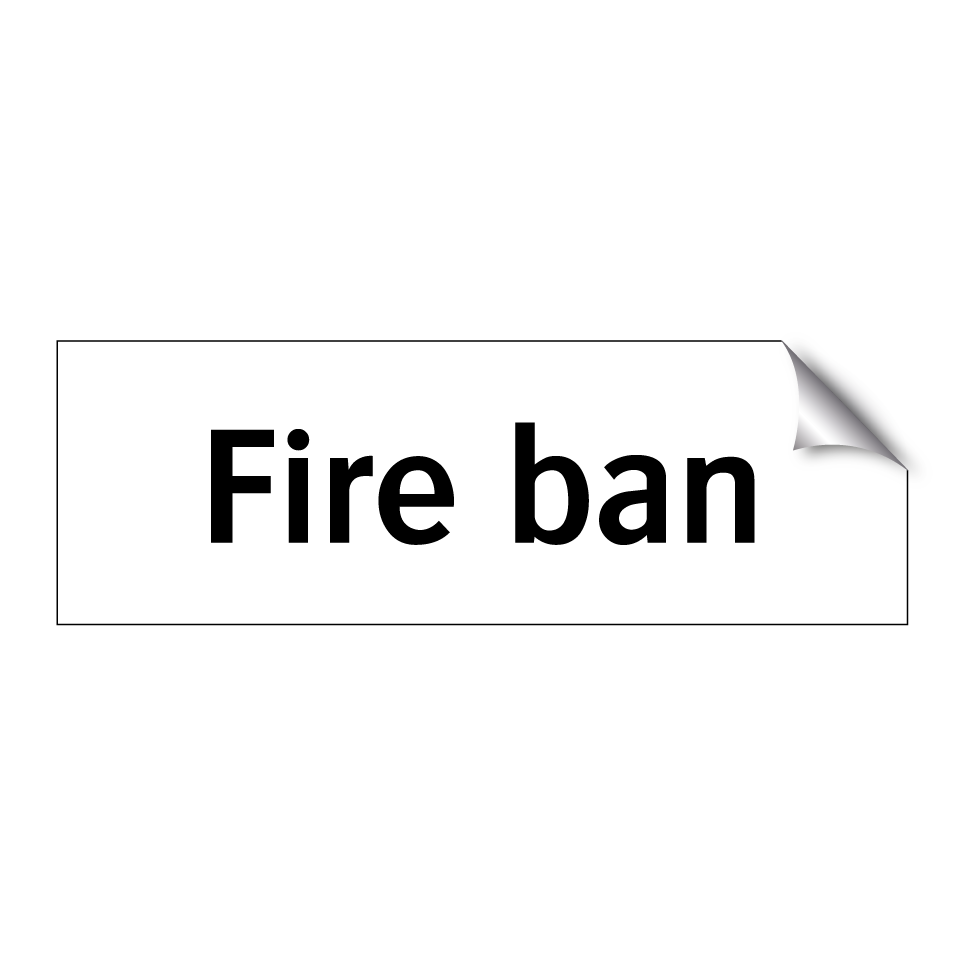 Fire ban