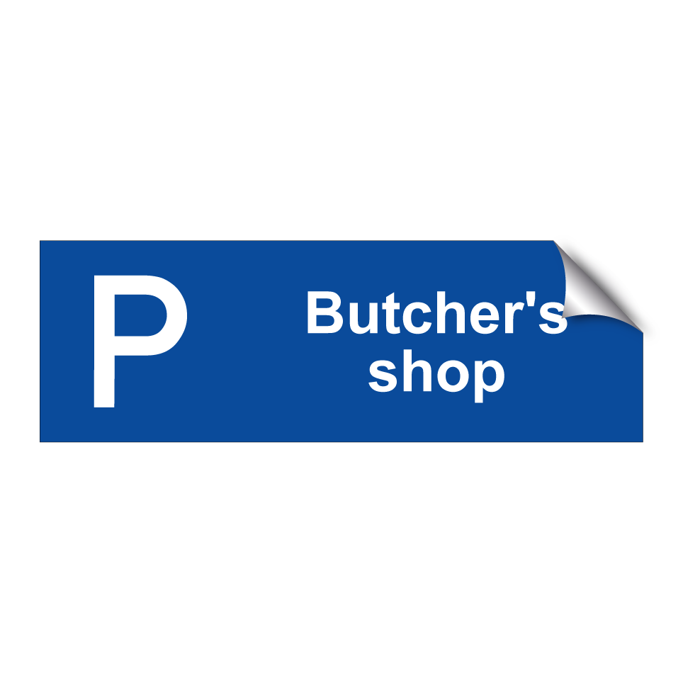 Butcher's shop