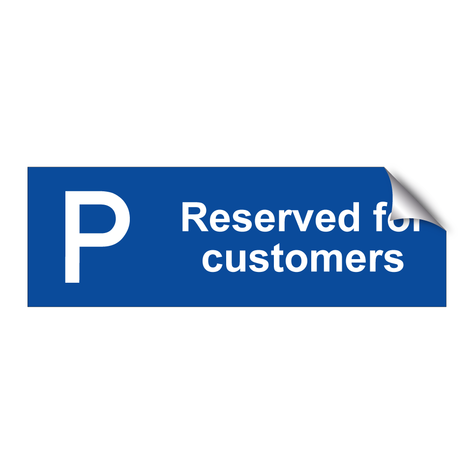 Reserved for customers