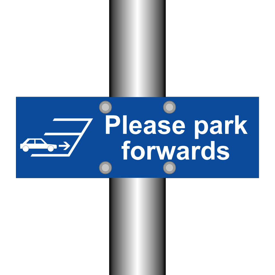 Please park forwards