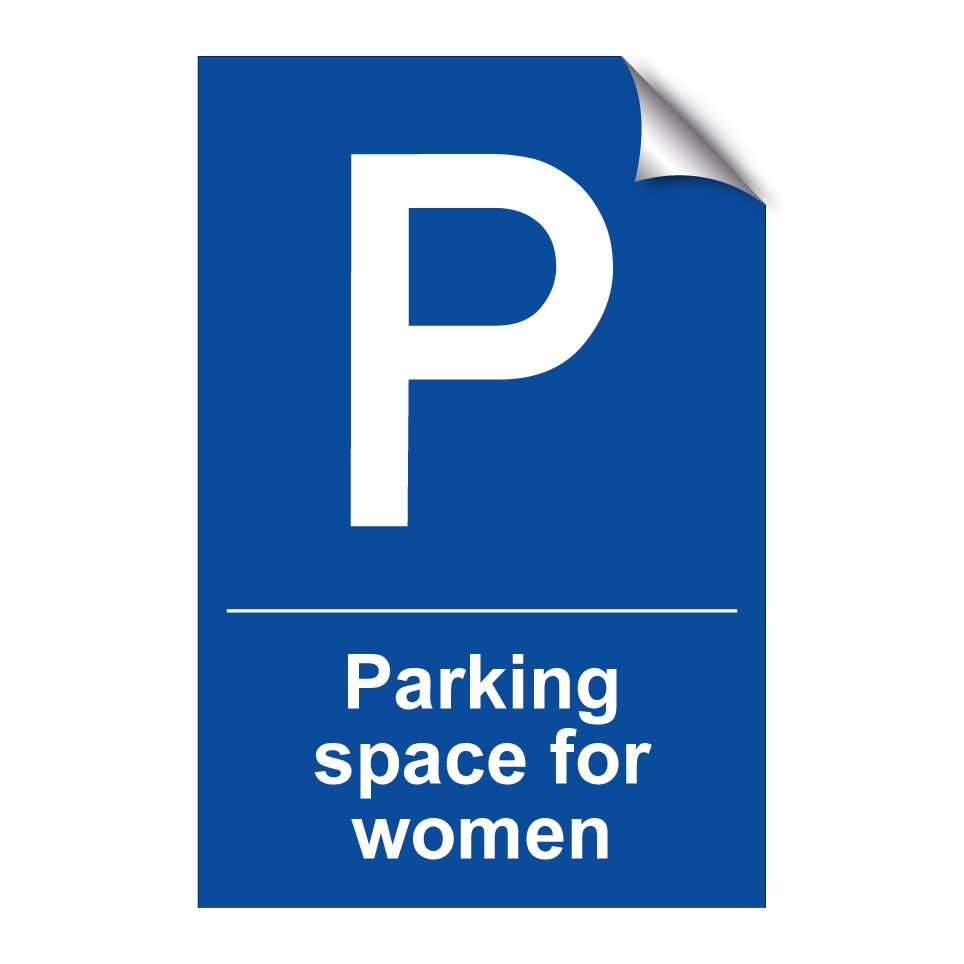 Parking space for women