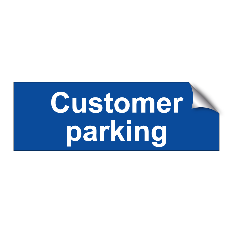 Customer parking