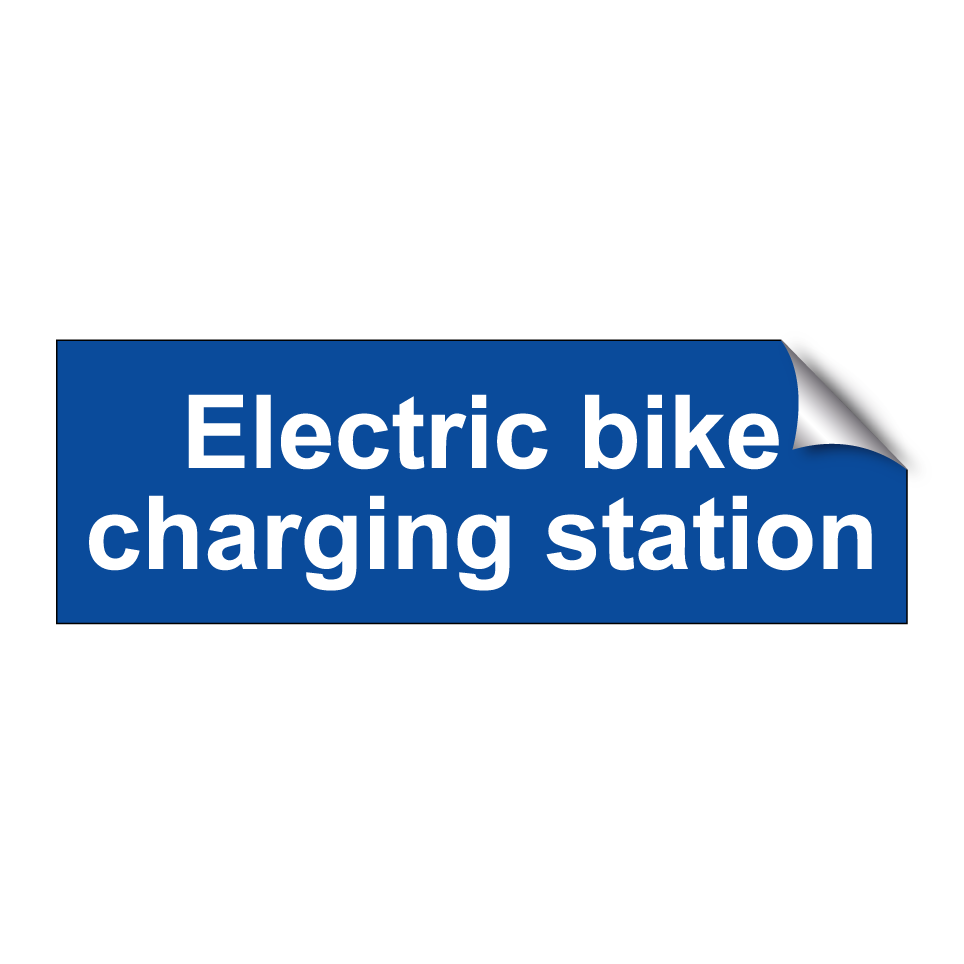 Electric bike charging station