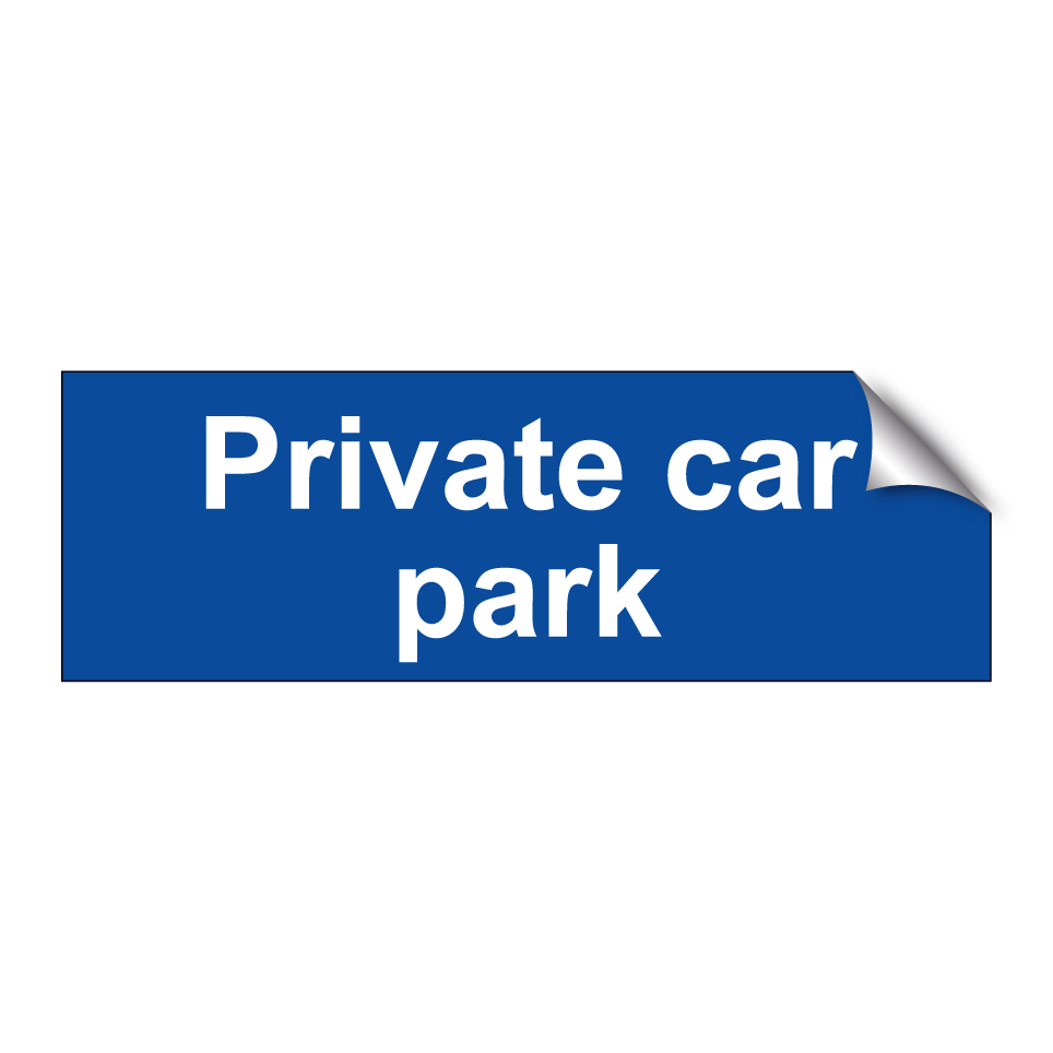 Private car park