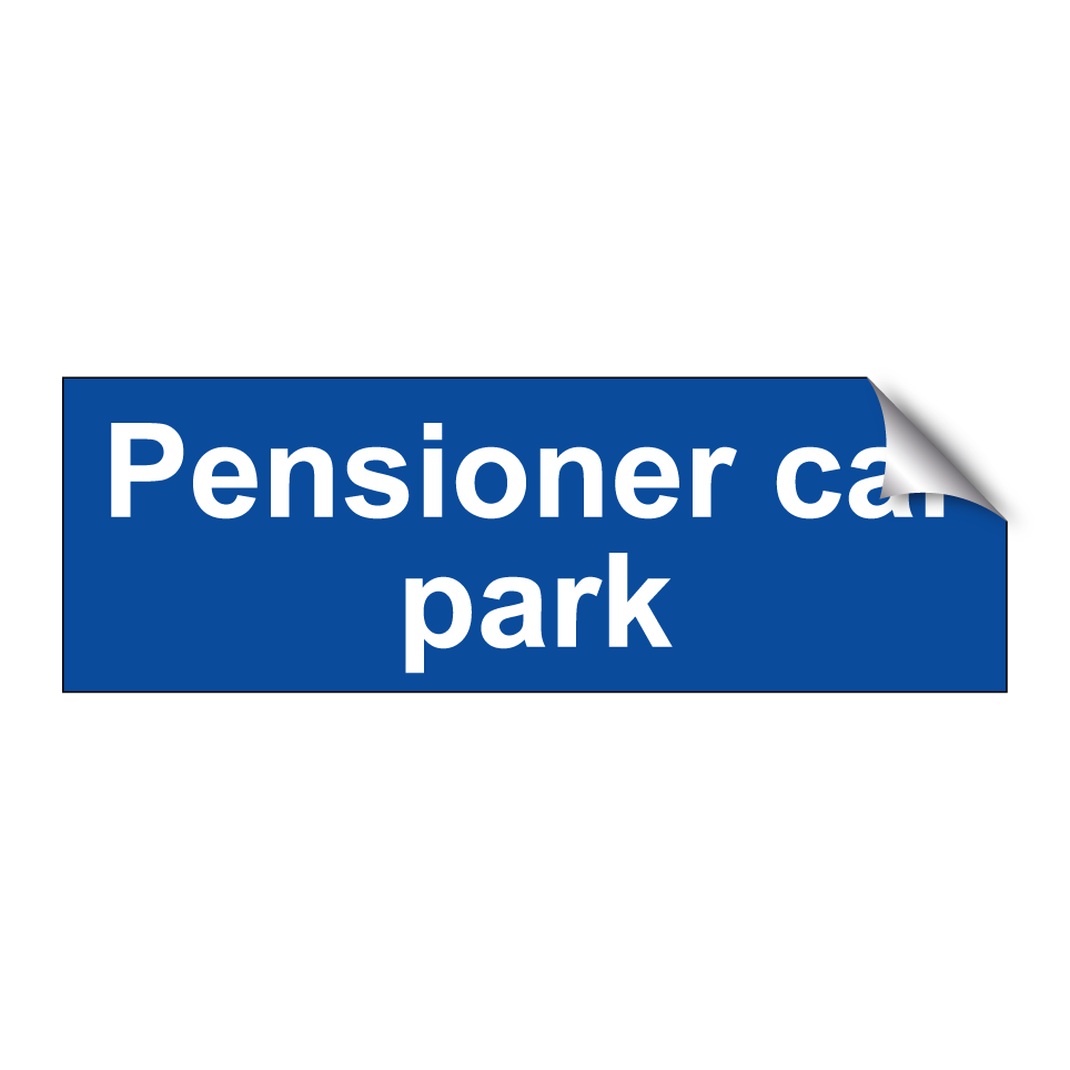 Pensioner car park