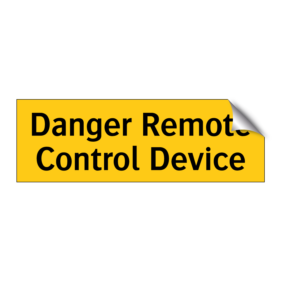 Danger Remote Control Device