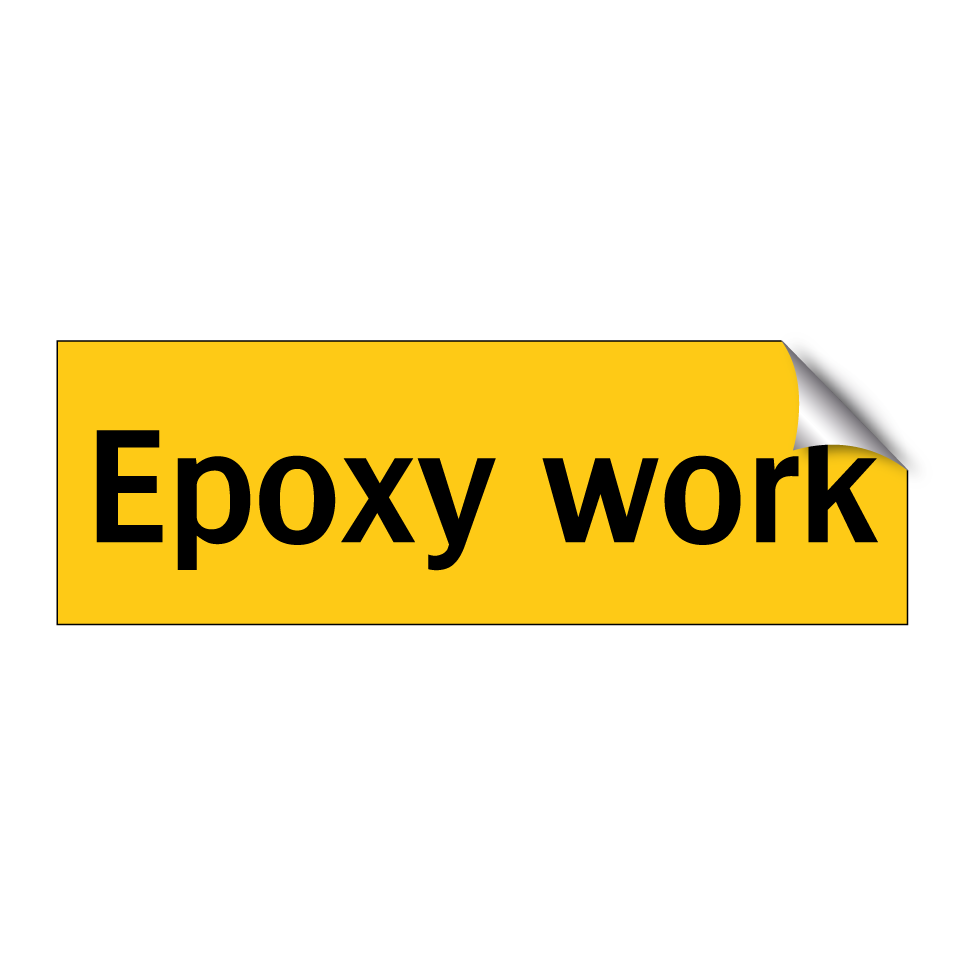 Epoxy work
