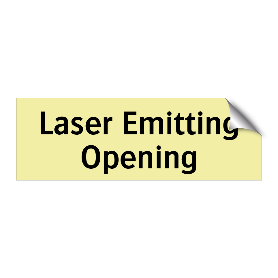 Laser Emitting Opening