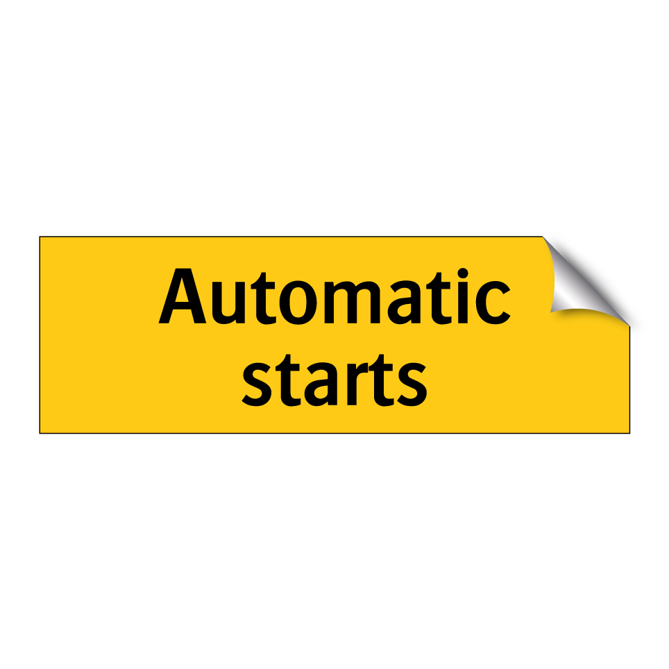 Automatic starts