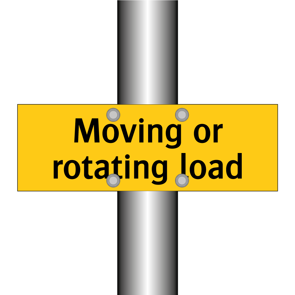 Moving or rotating load