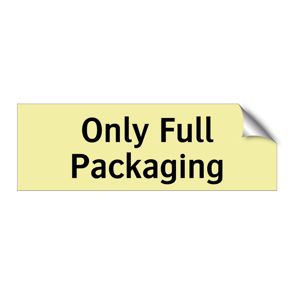 Only Full Packaging