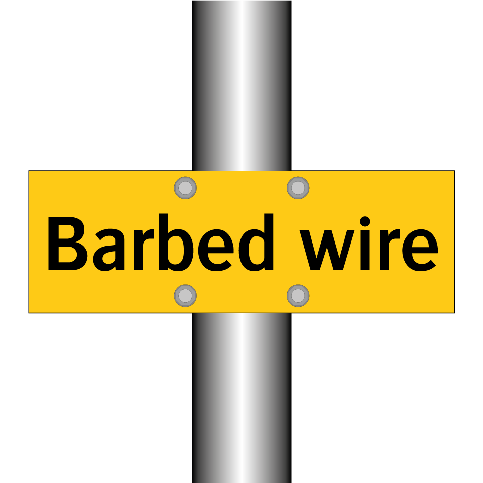 Barbed wire