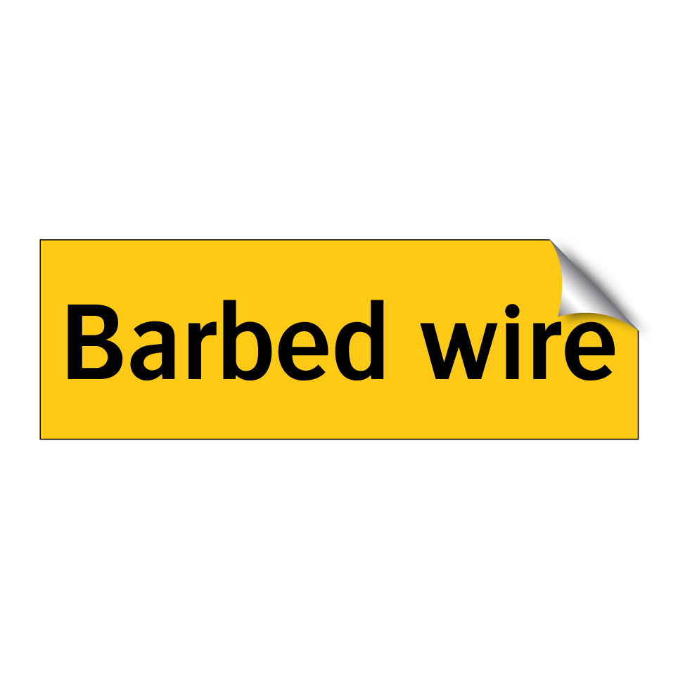 Barbed wire