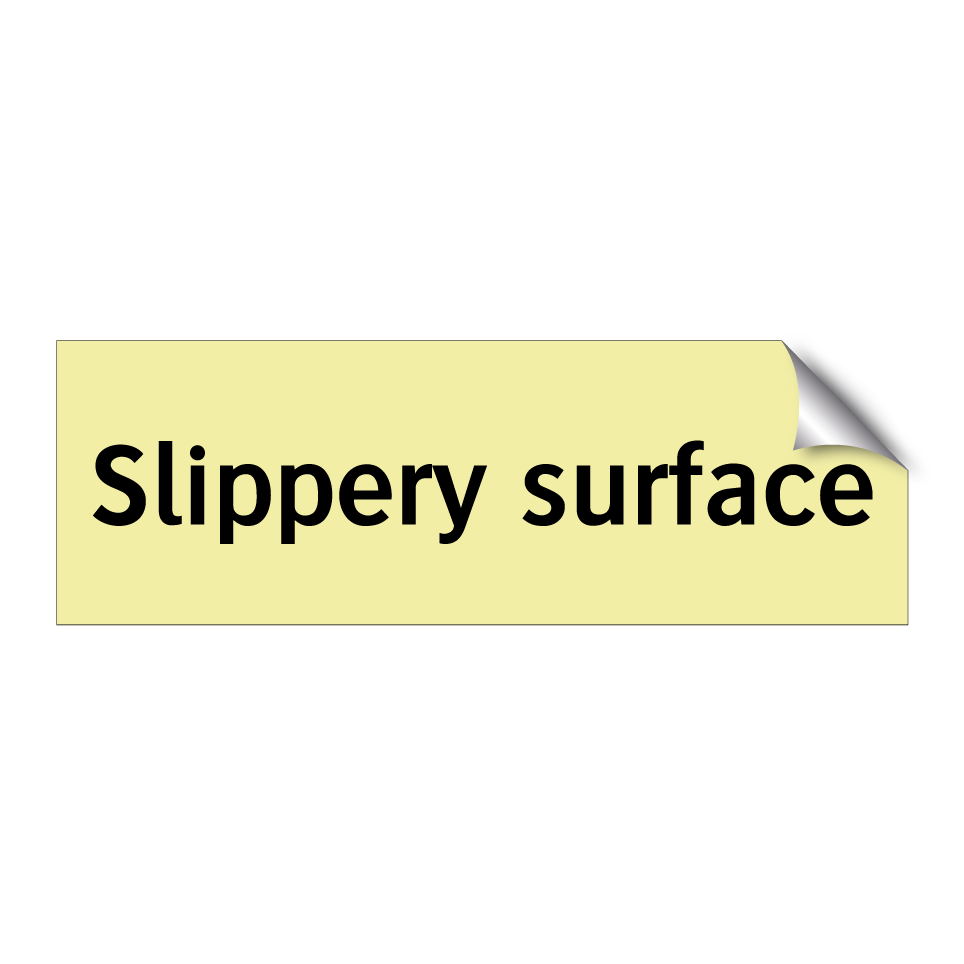 Slippery surface