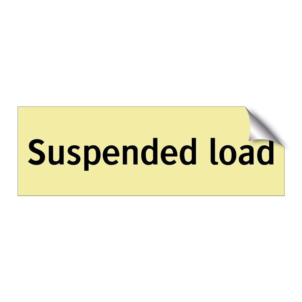 Suspended load