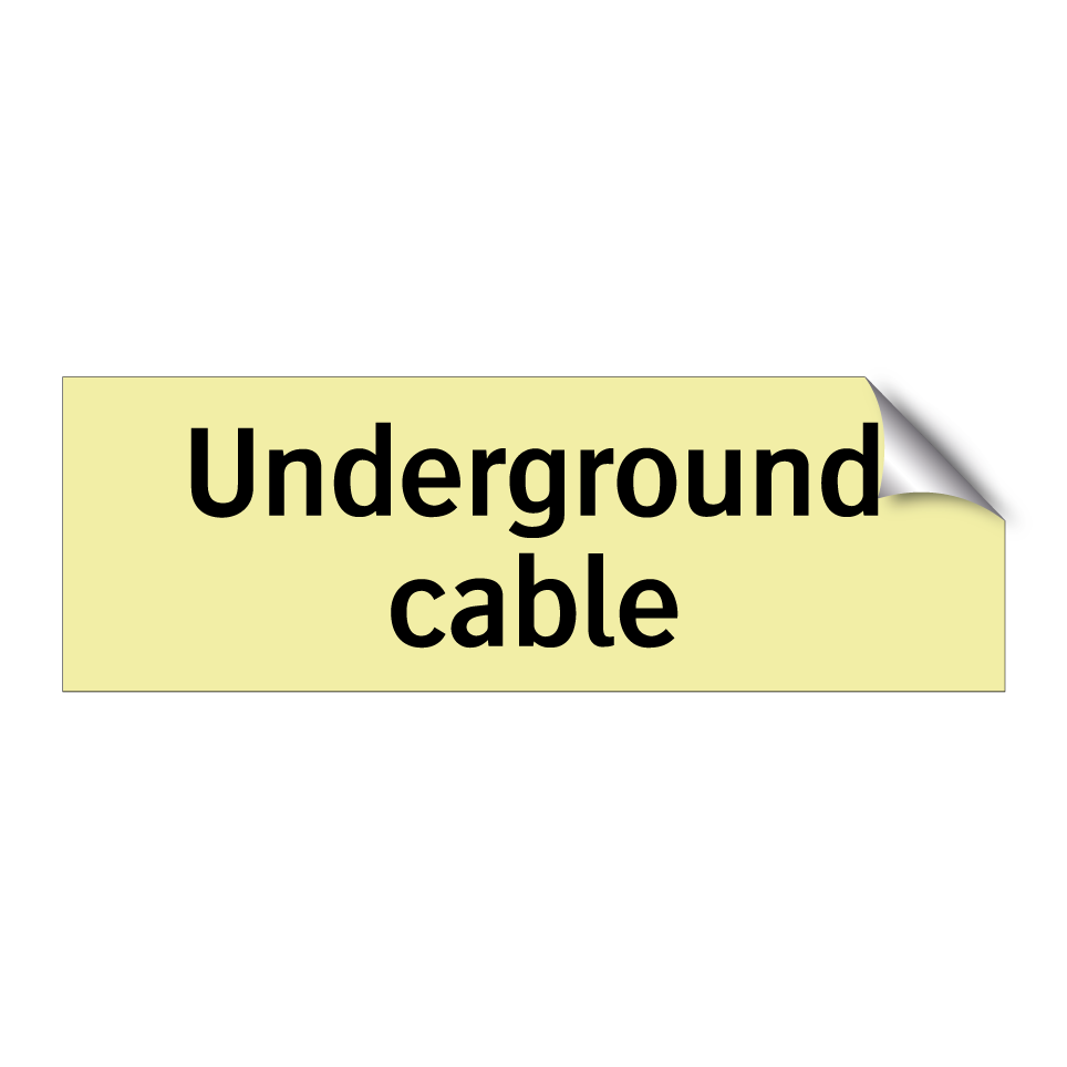 Underground cable