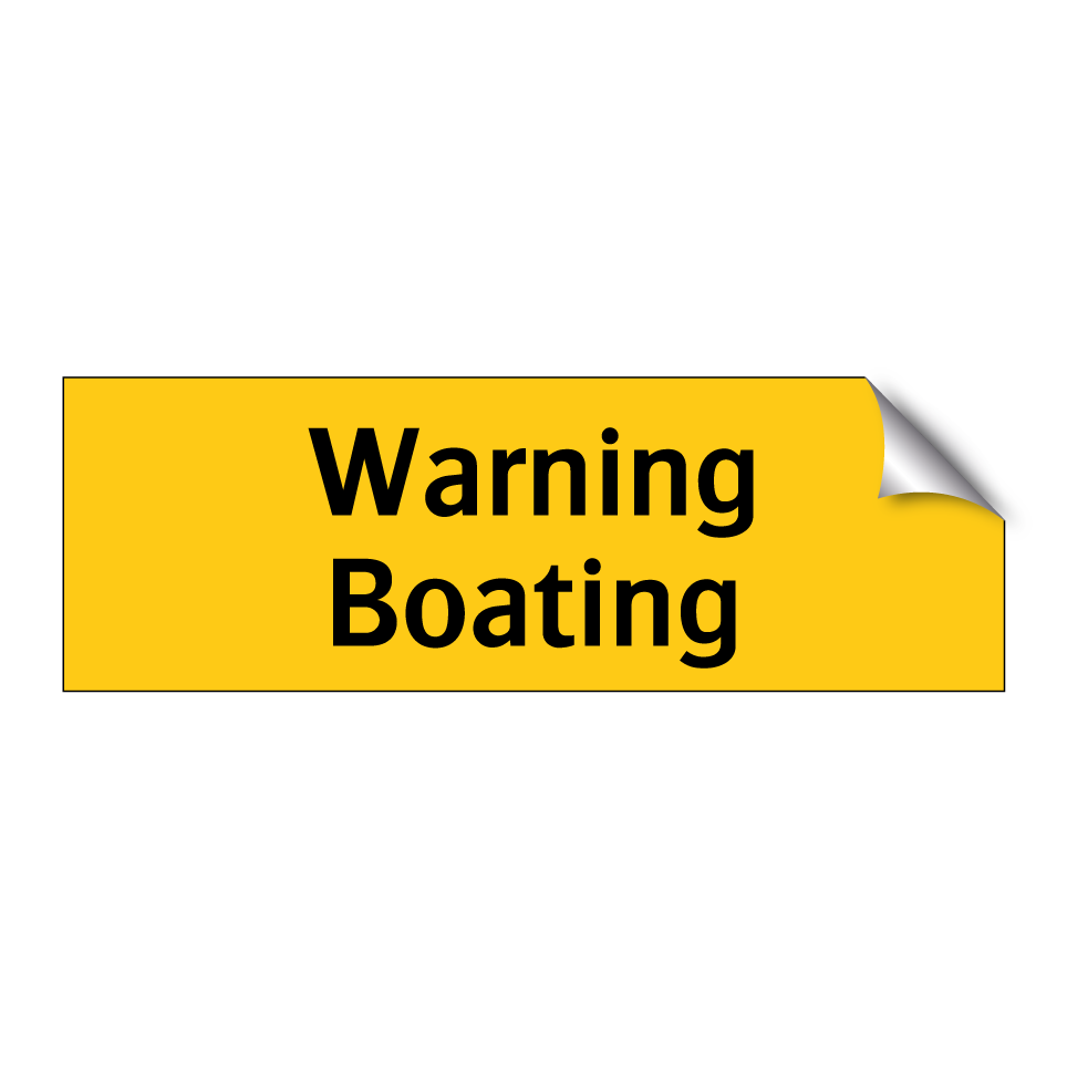 Warning Boating
