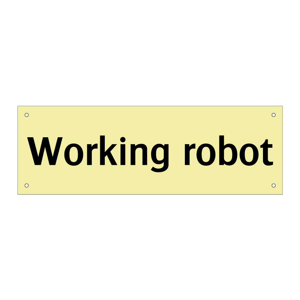 Working robot