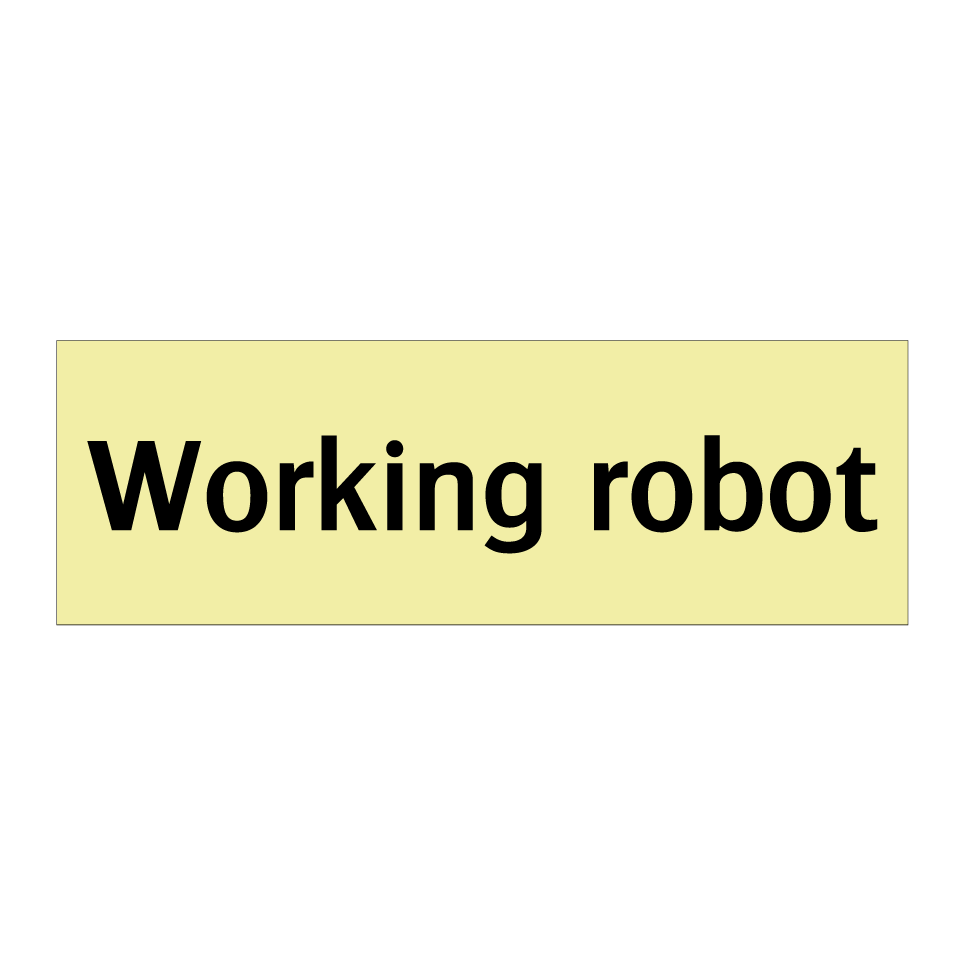 Working robot