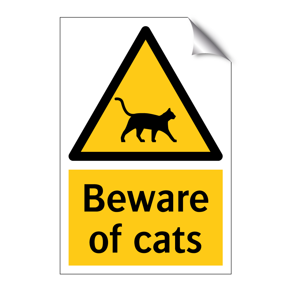 Beware of cats