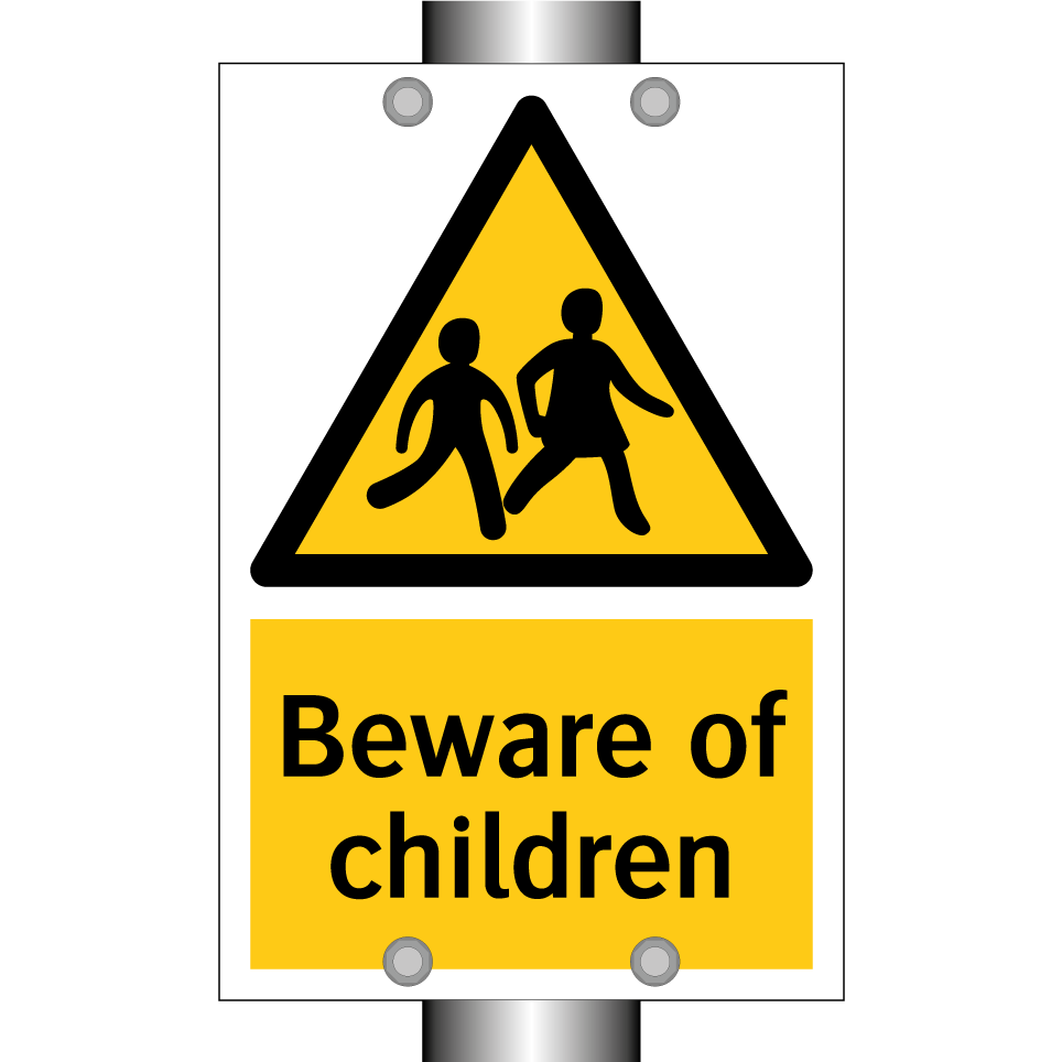Beware of children