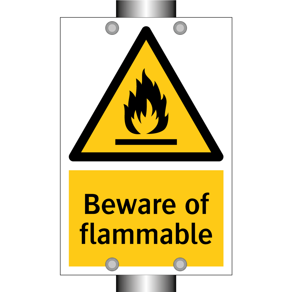 Beware of flammable