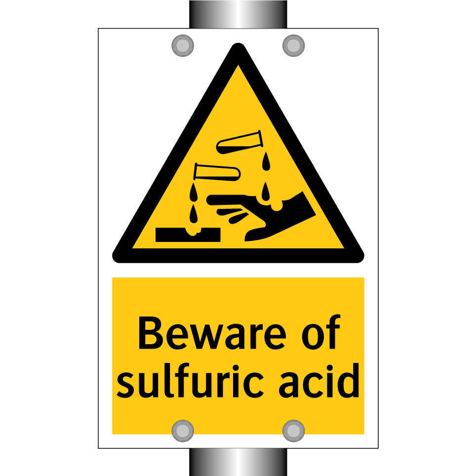 Beware of sulfuric acid