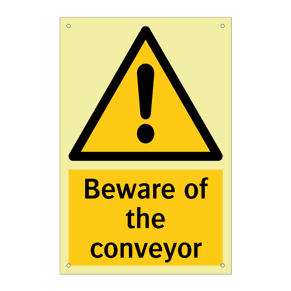 Beware of the conveyor