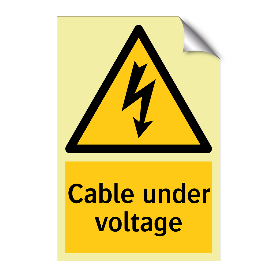 Cable under voltage