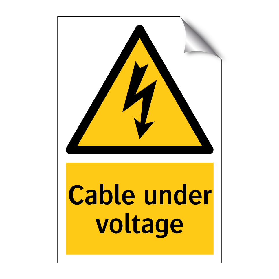 Cable under voltage