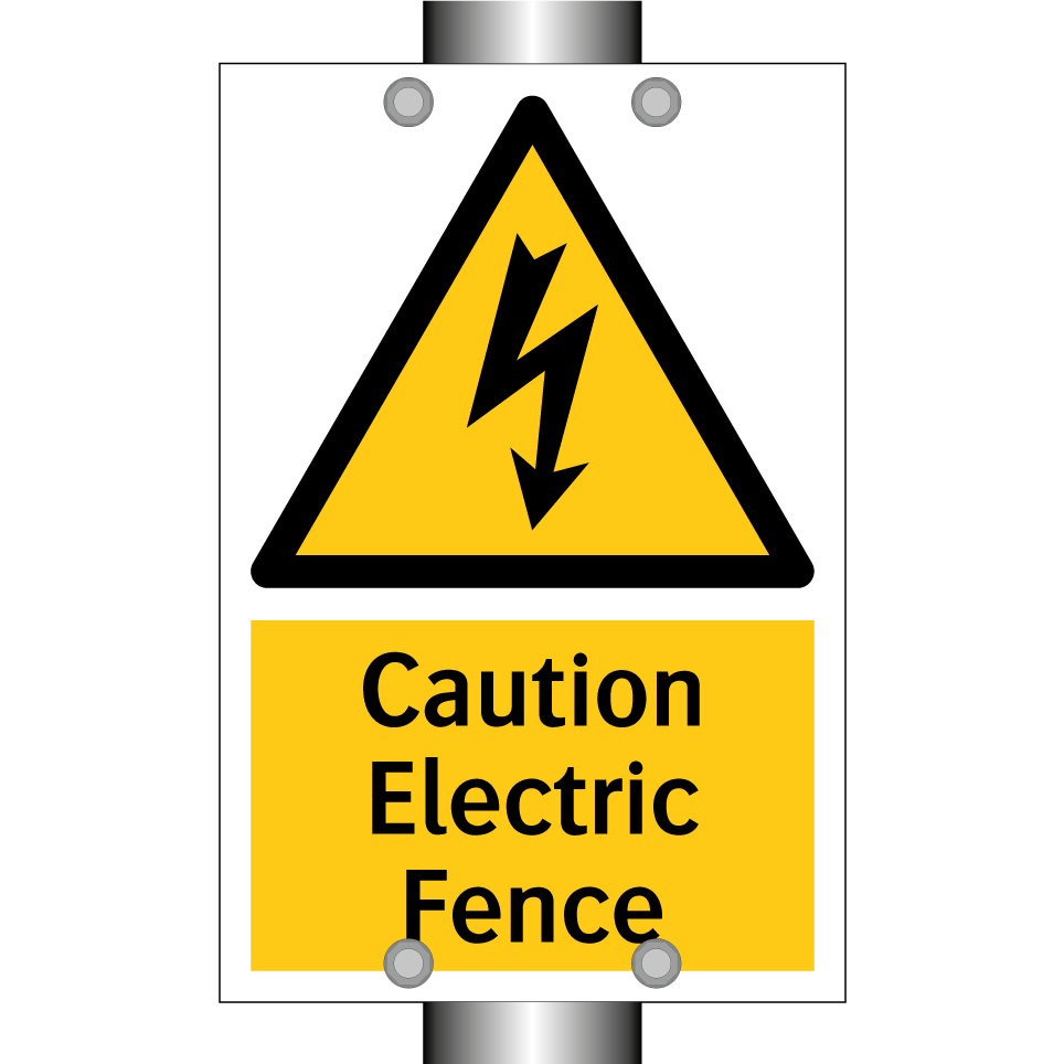 Caution Electric Fence