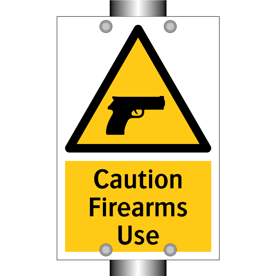 Caution Firearms Use