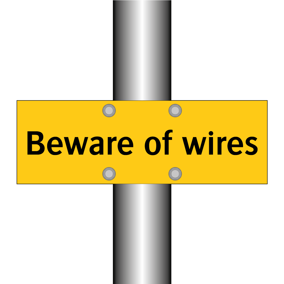 Beware of wires