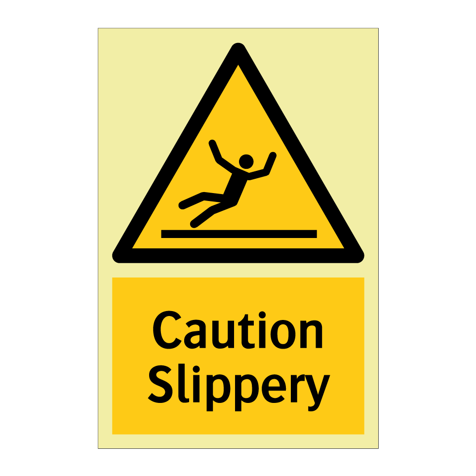 Caution Slippery