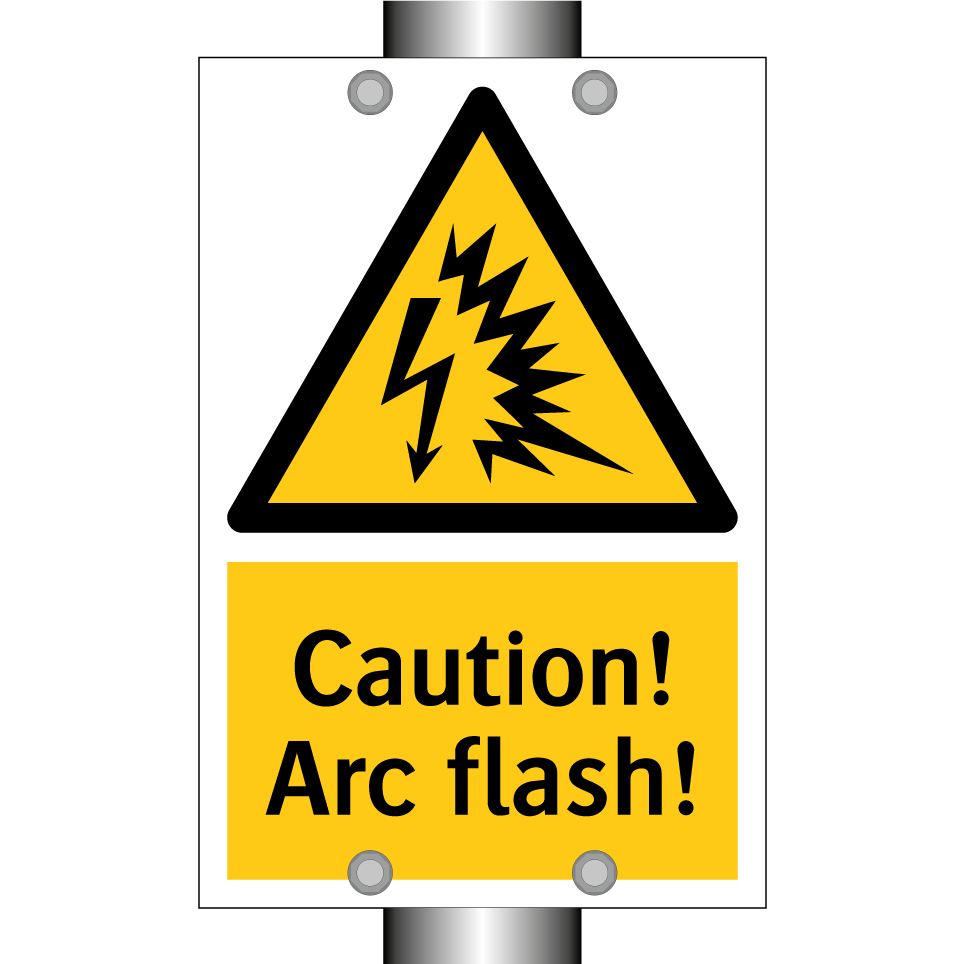 Caution! Arc flash!