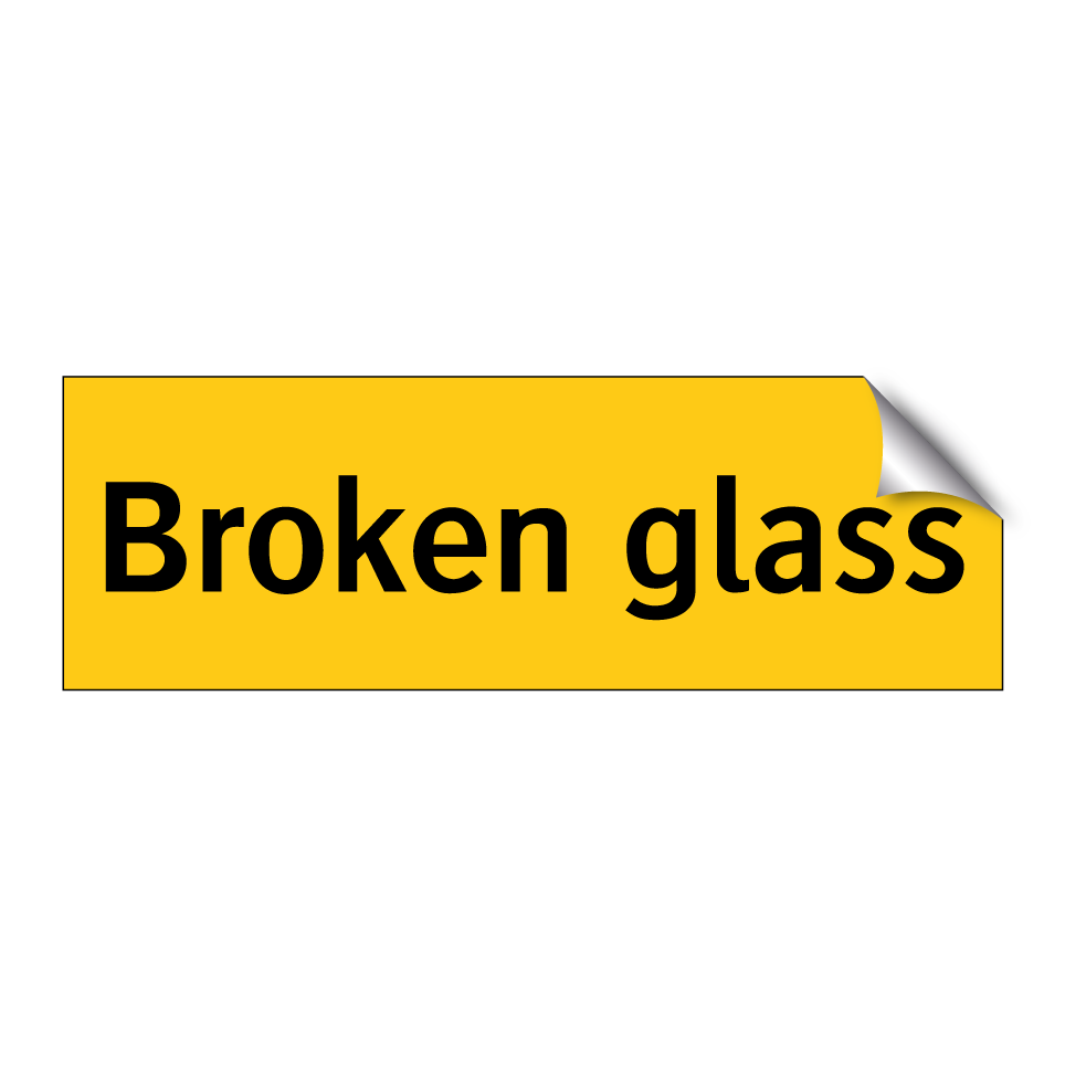 Broken glass