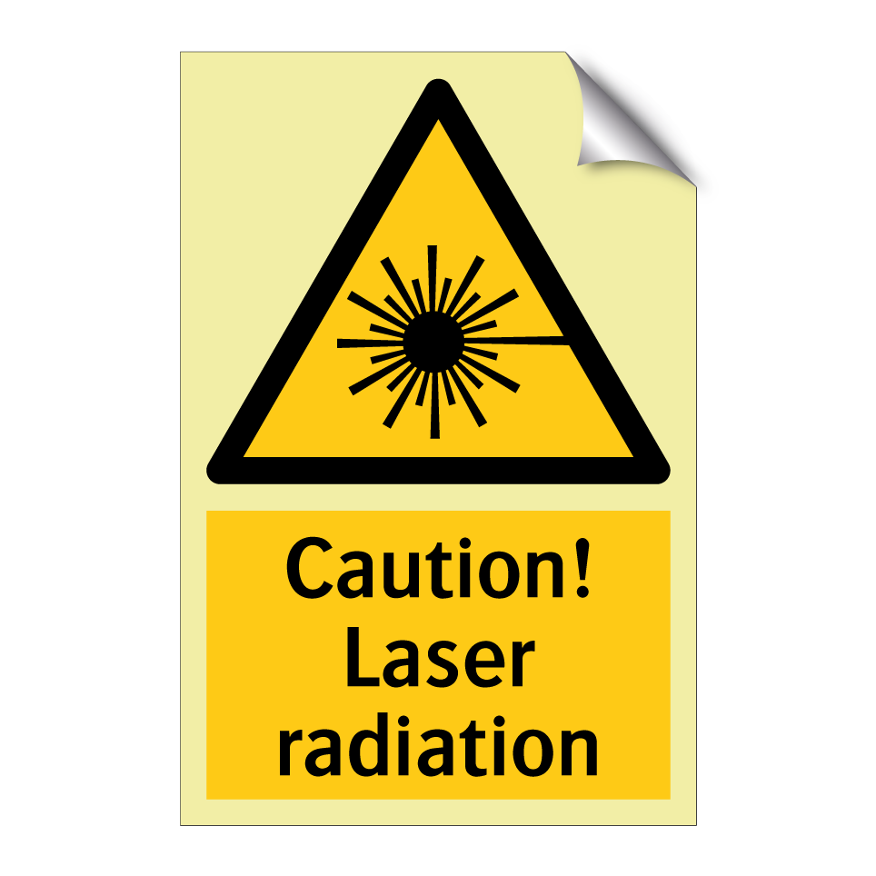 Caution! Laser radiation