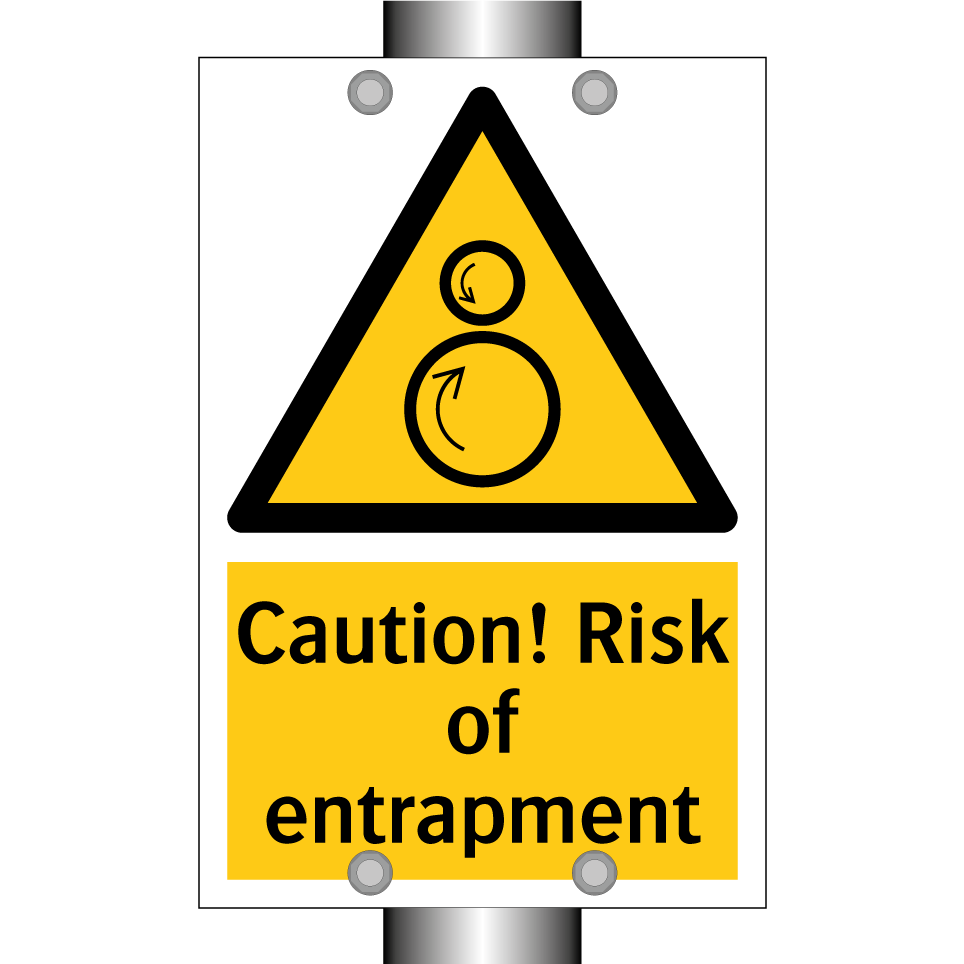 Caution! Risk of entrapment