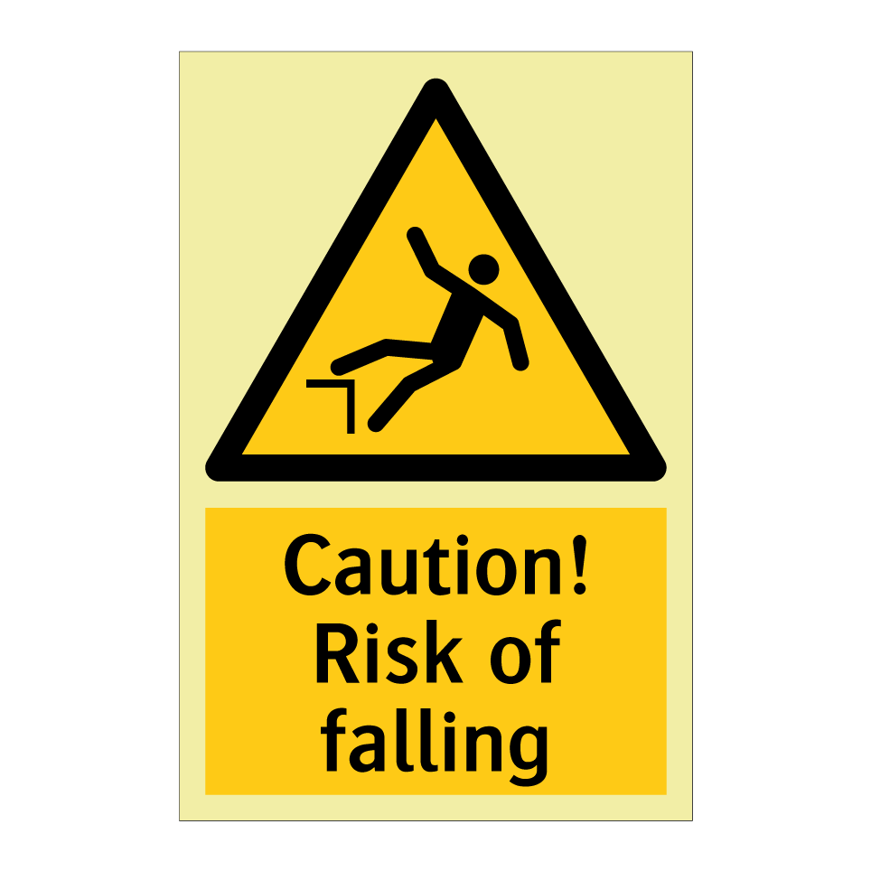 Caution! Risk of falling