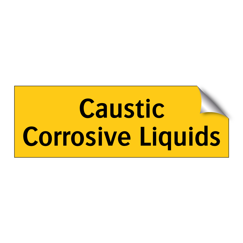 Caustic Corrosive Liquids